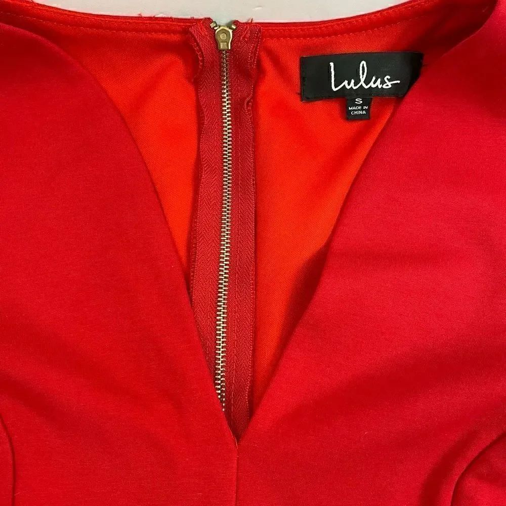 Lulus|Bodycon| Gold Zipper back - Picture 12 of 14